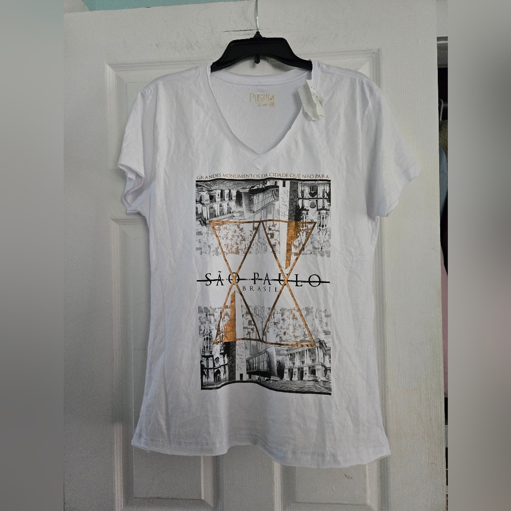 NWT Pierim Brazilian V-Neck Tshirt